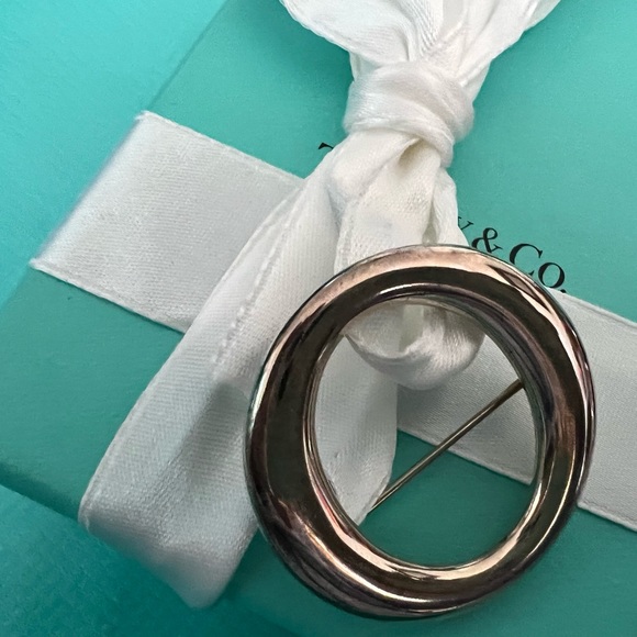 Tiffany&co unique elegant sterling silver pin broach RARE - Picture 3 of 11